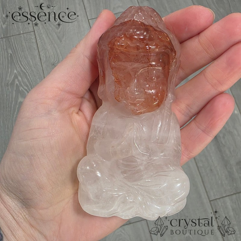 Fire Quartz Buddhas