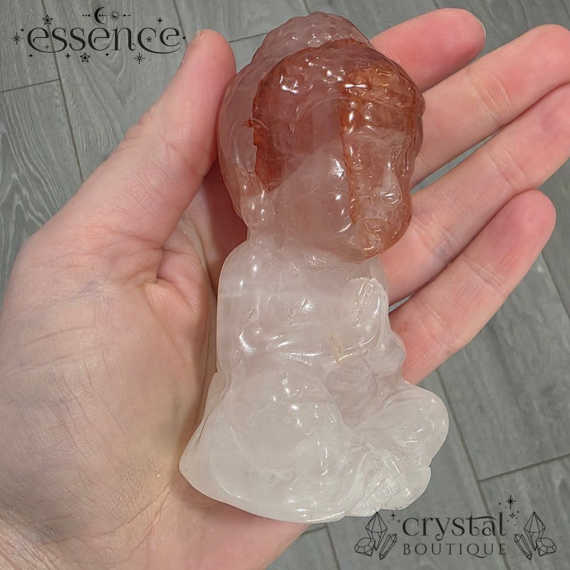 Fire Quartz Buddhas