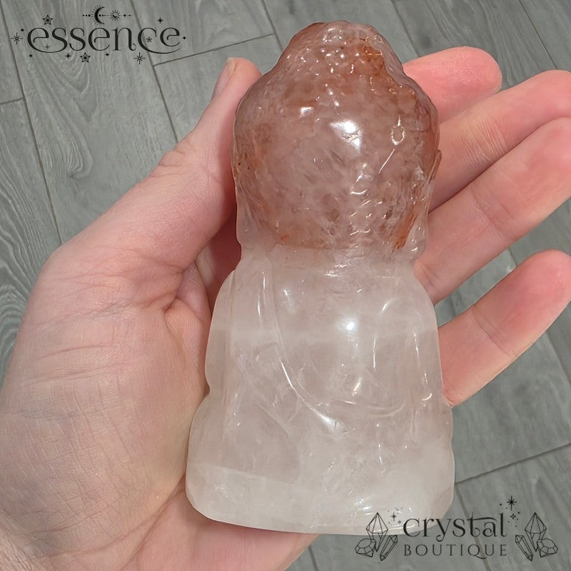 Fire Quartz Buddhas