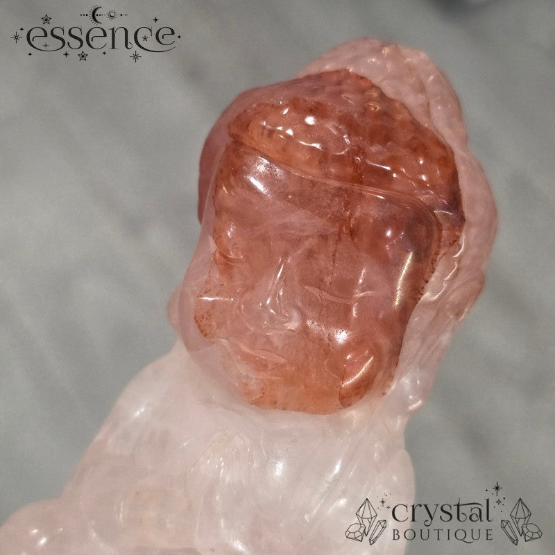 Fire Quartz Buddhas