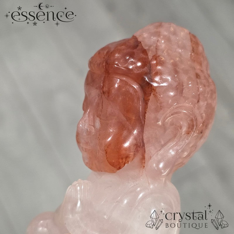 Fire Quartz Buddhas