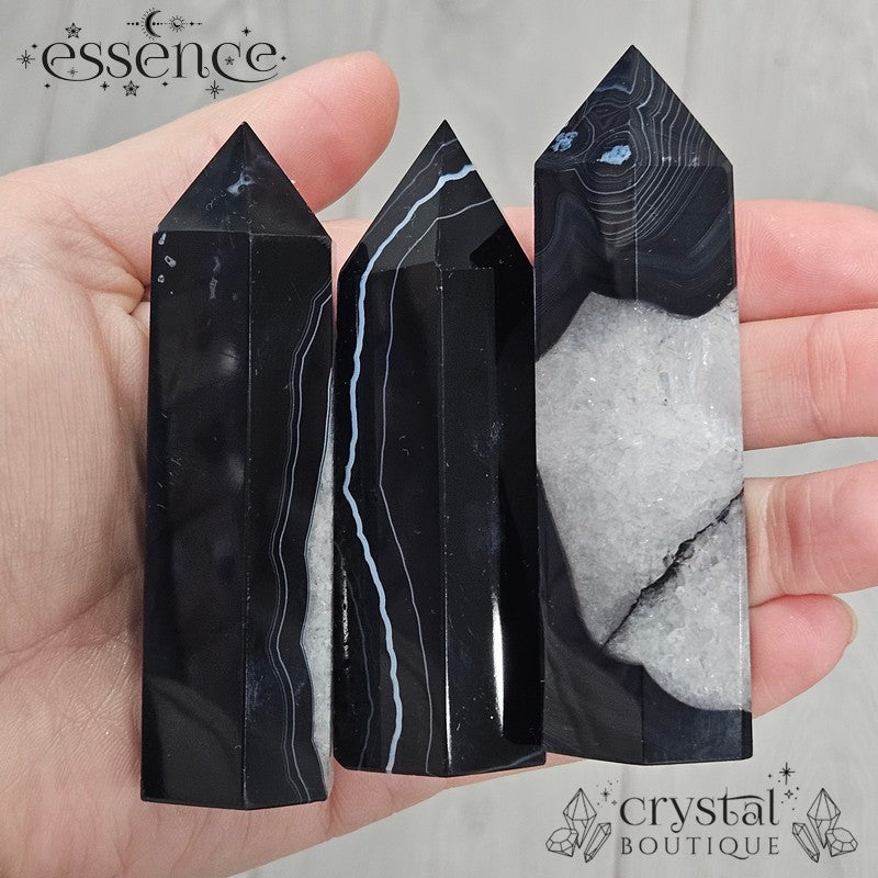 Black Agate Towers