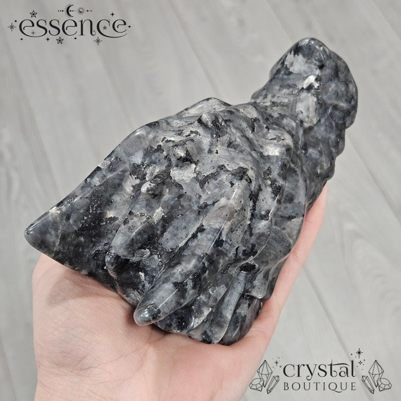Larvikite Dragon Head - 879g
