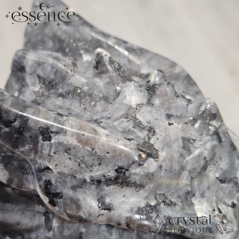 Larvikite Dragon Head - 879g