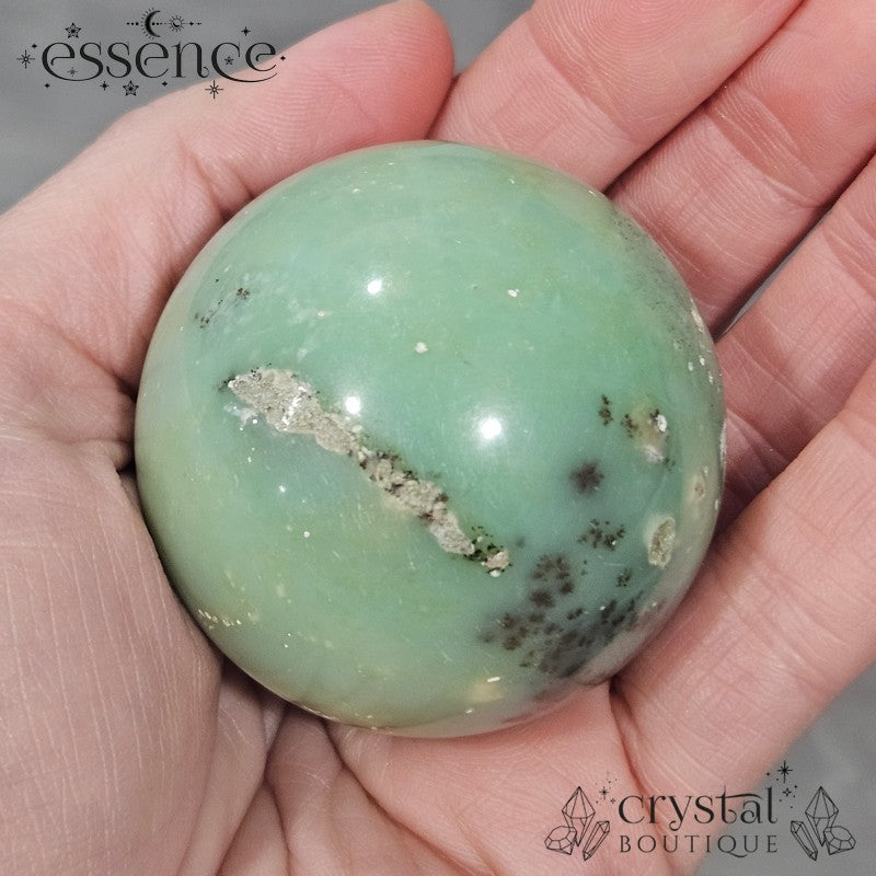 Chrysoprase Spheres