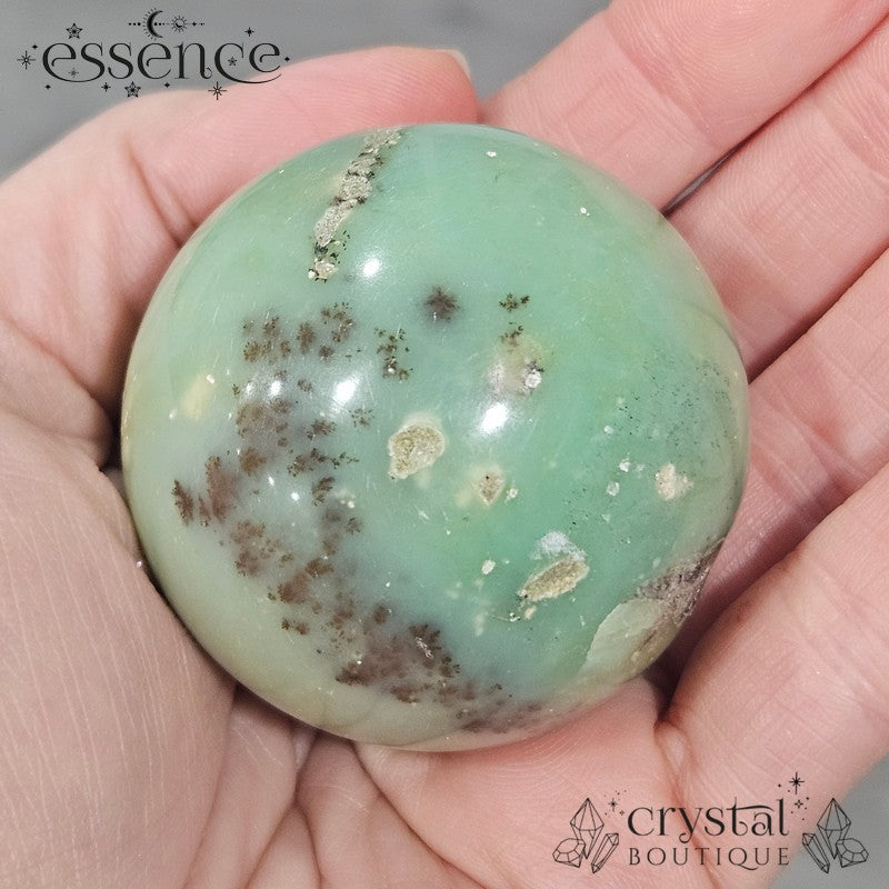 Chrysoprase Spheres