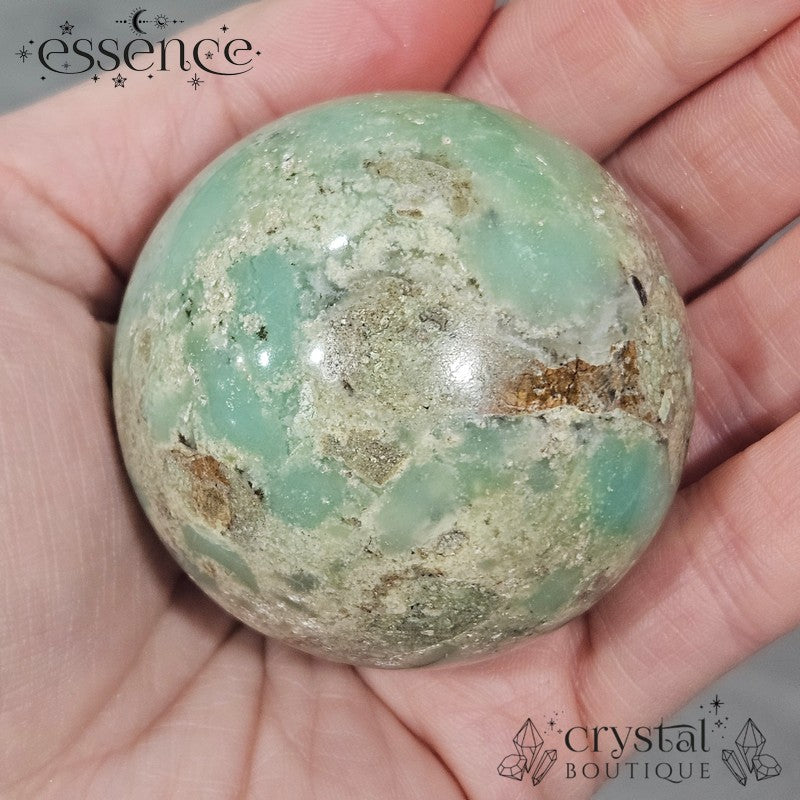 Chrysoprase Spheres