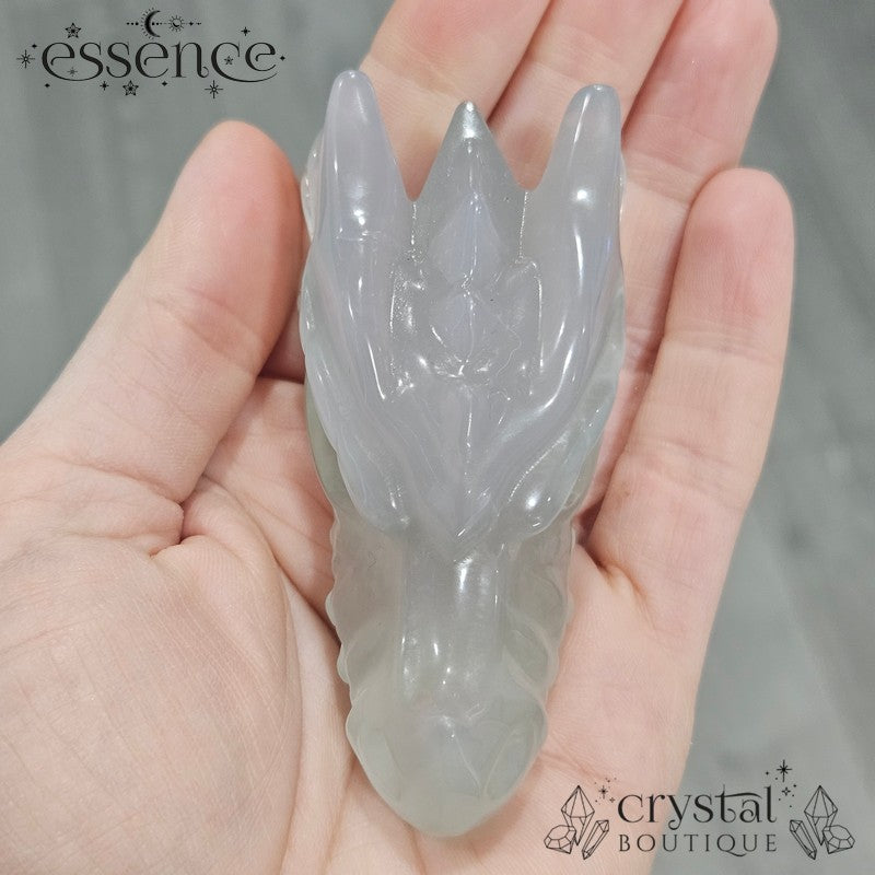Fluorite Dragon Heads