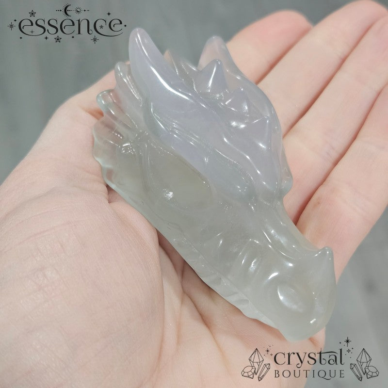 Fluorite Dragon Heads
