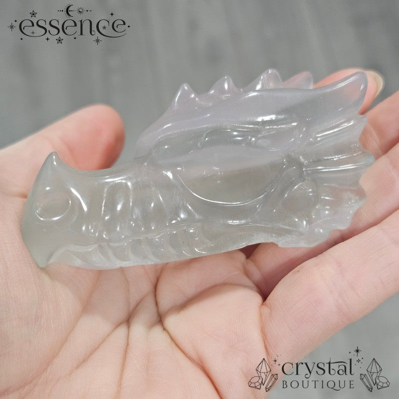 Fluorite Dragon Heads