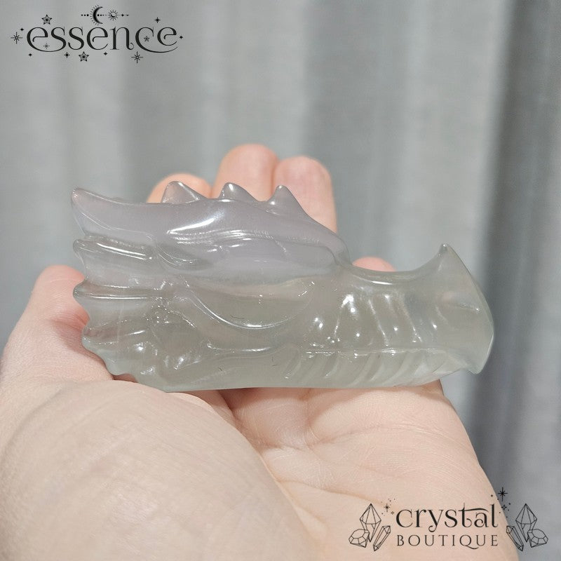 Fluorite Dragon Heads