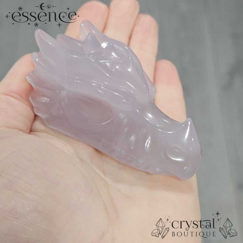 Fluorite Dragon Heads