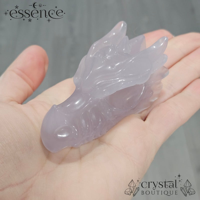 Fluorite Dragon Heads