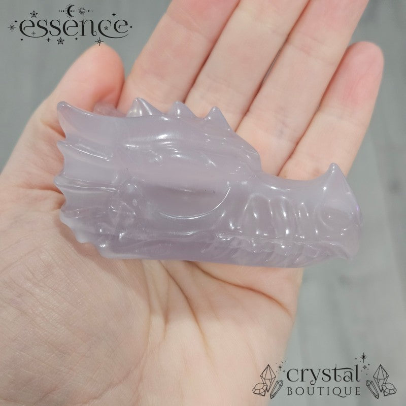 Fluorite Dragon Heads