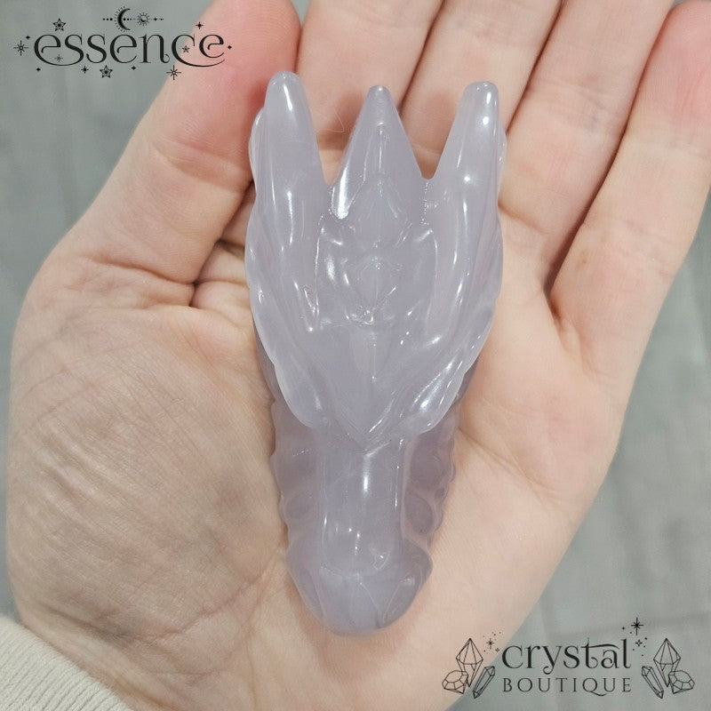 Fluorite Dragon Heads