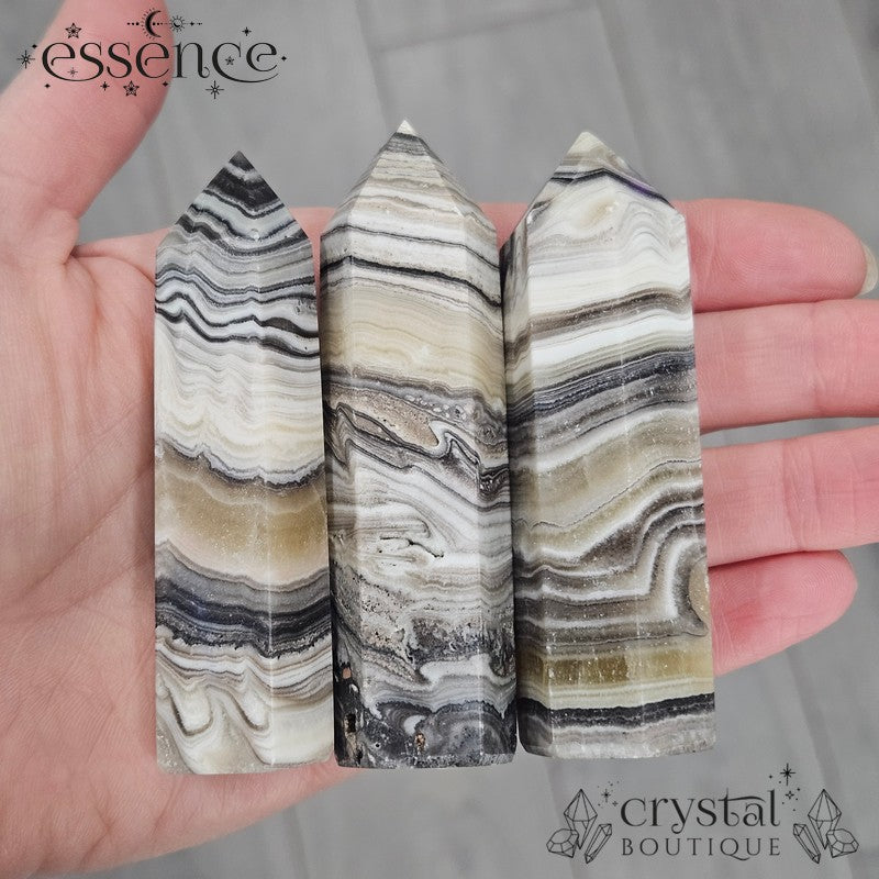 Banded Calcite Towers