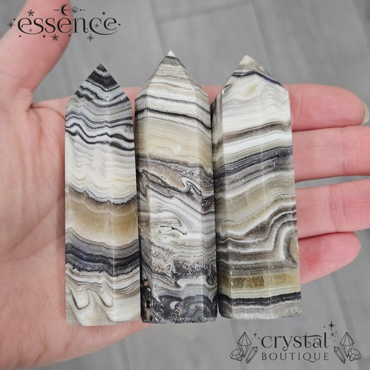 Banded Calcite Towers