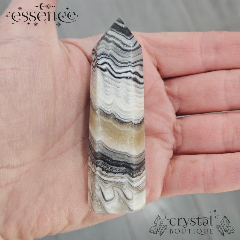 Banded Calcite Towers