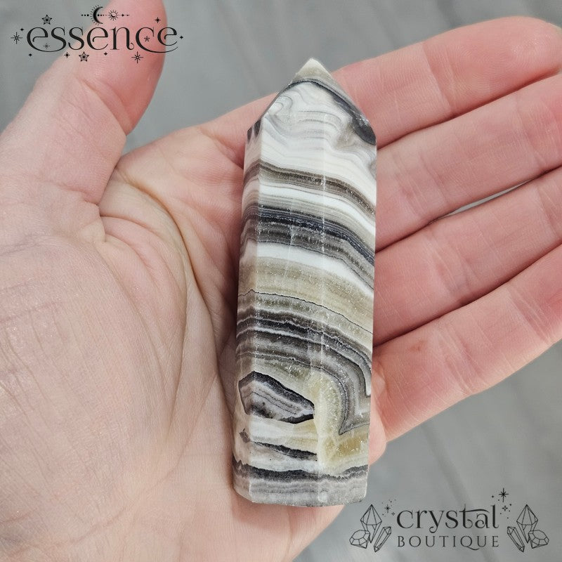 Banded Calcite Towers