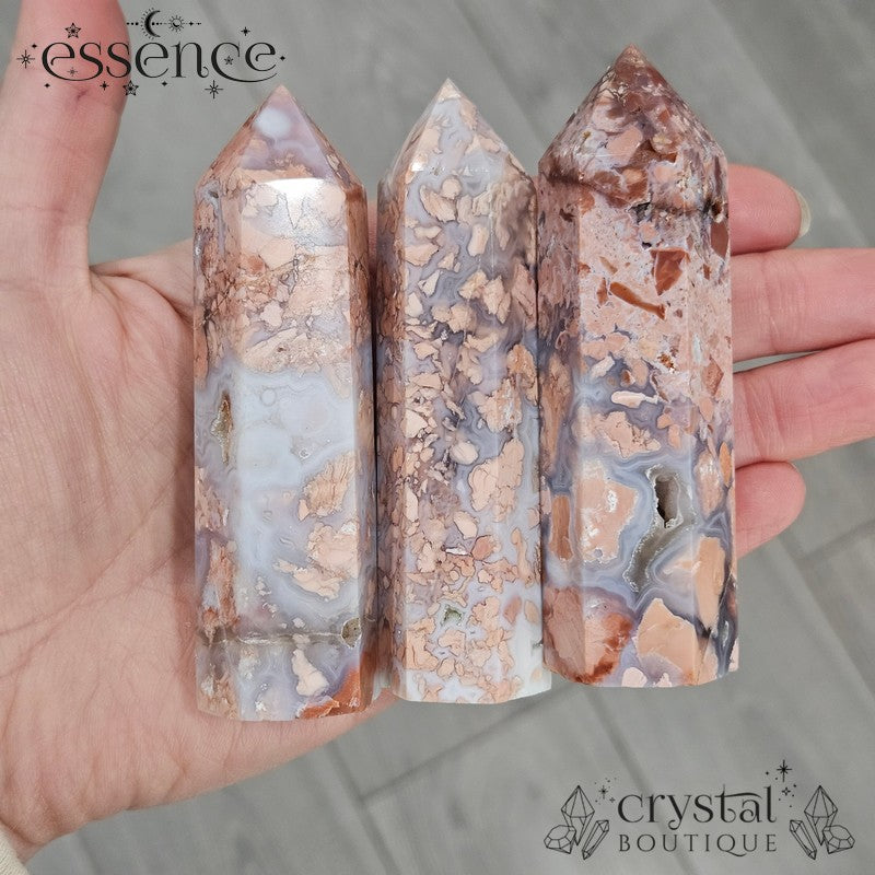Pink Agate Towers