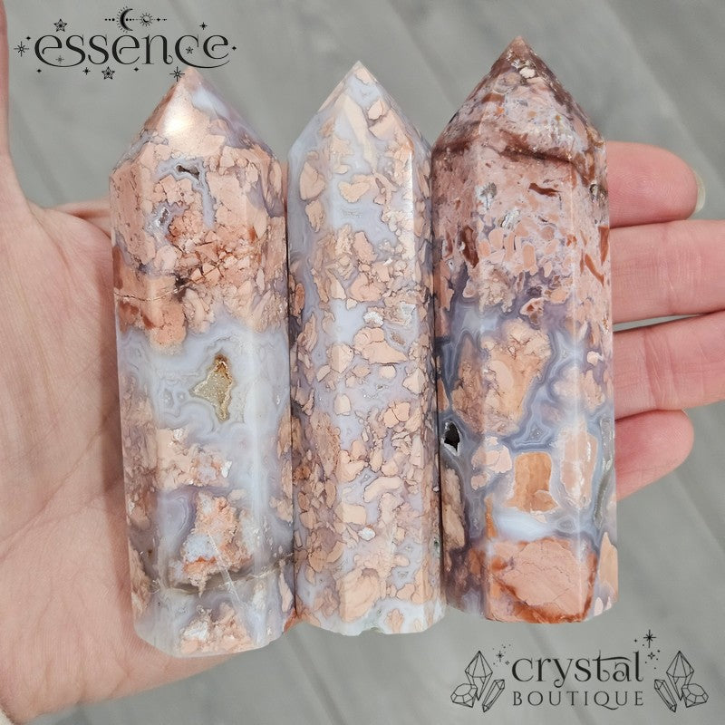 Pink Agate Towers