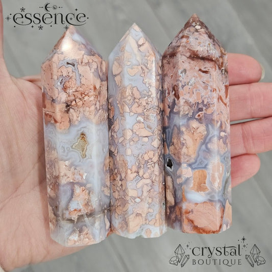 Pink Agate Towers