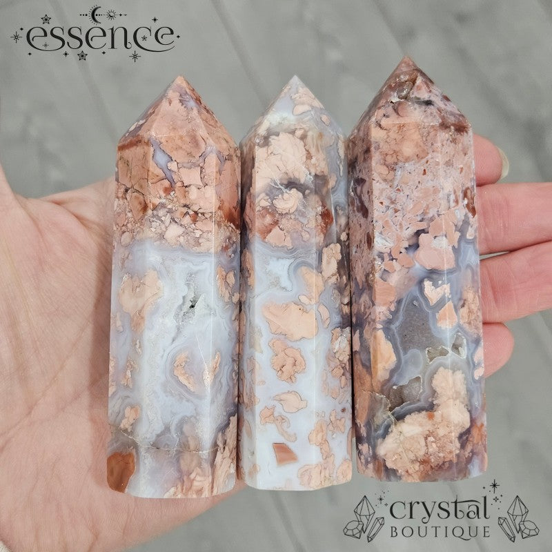 Pink Agate Towers