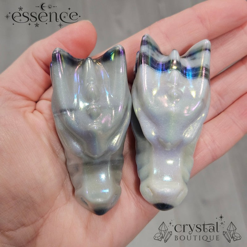 Aura Tai Chi Jasper Dragon Head