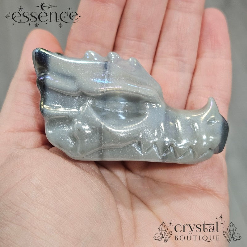 Aura Tai Chi Jasper Dragon Head