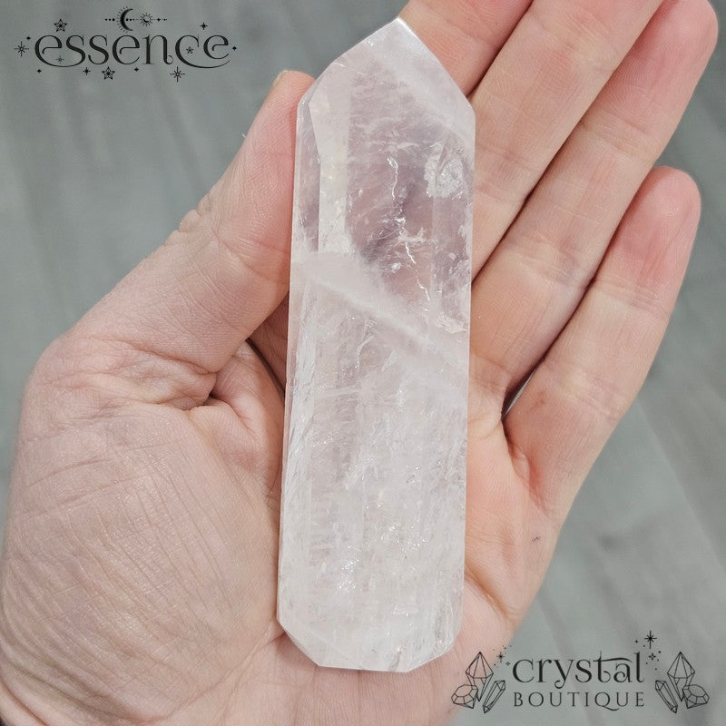 Brazilian Rose Quartz Towers