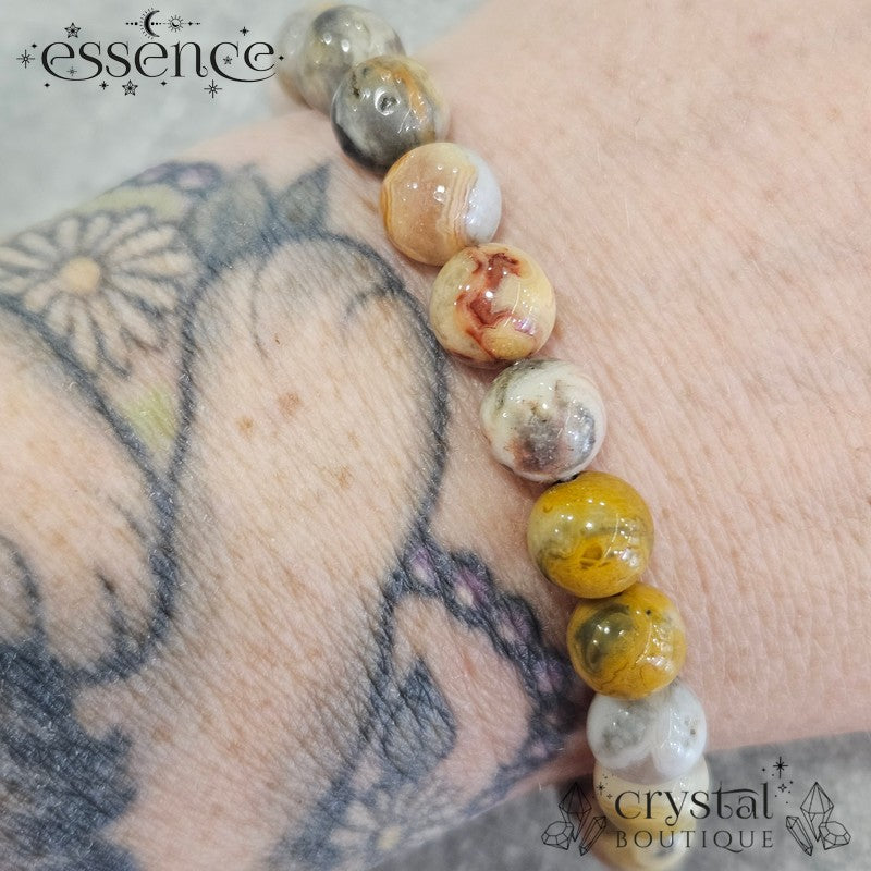 Crazy Lace Agate Bracelet