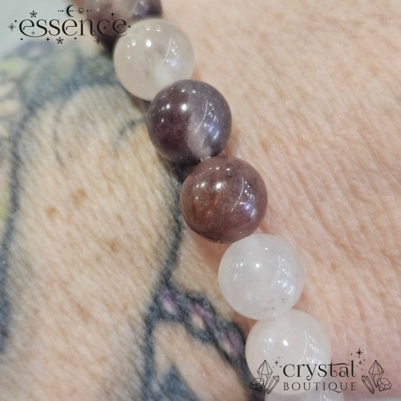 Purple Cloud Quartz Bracelet