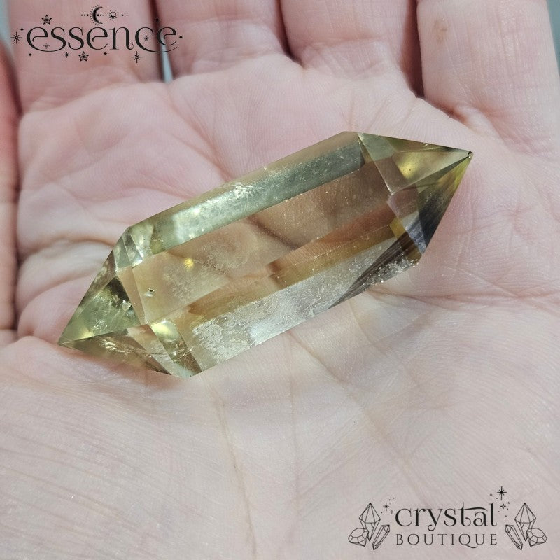 Lemon Quartz Double Terminated Points
