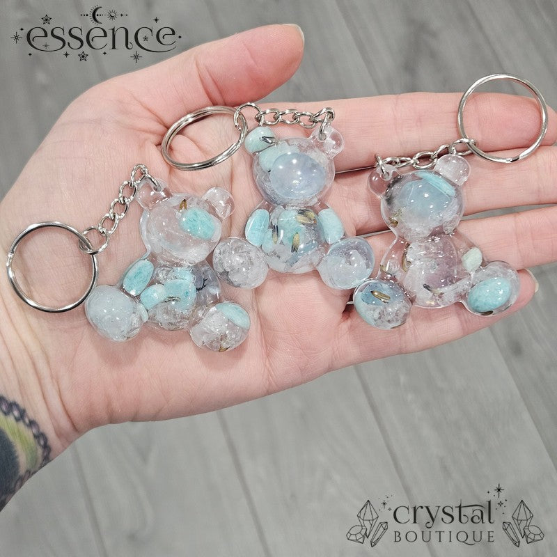 Ocean Energy Resin Teddy Keyring/ Charm