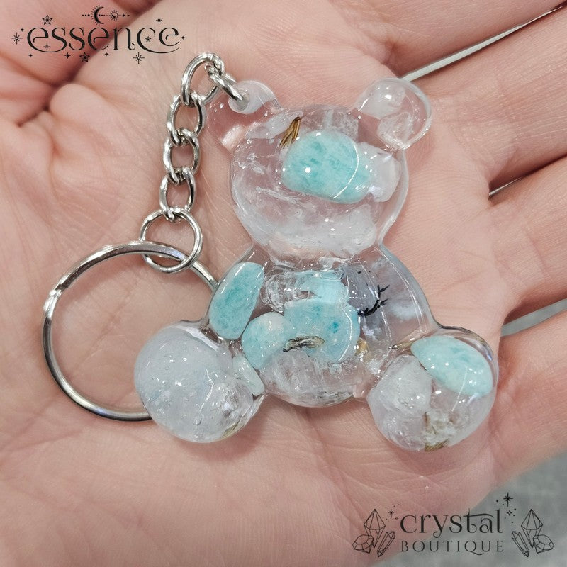 Ocean Energy Resin Teddy Keyring/ Charm
