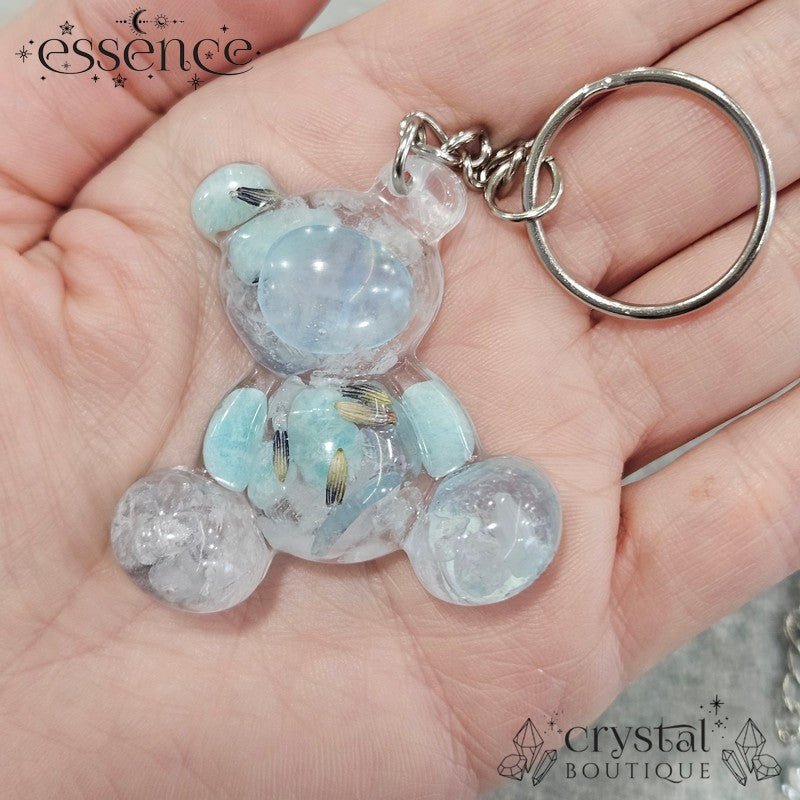 Ocean Energy Resin Teddy Keyring/ Charm