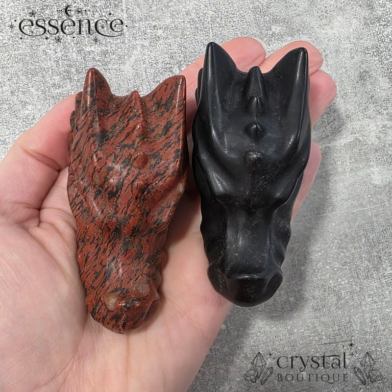 Dragon Head Carvings