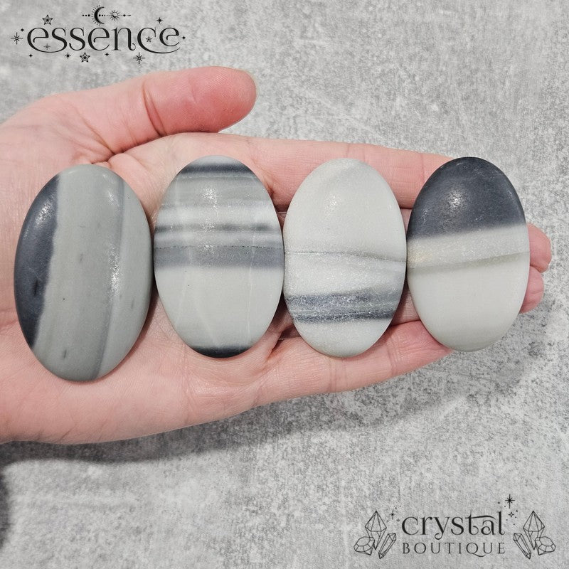 Tai Chi Jasper Palm Stones