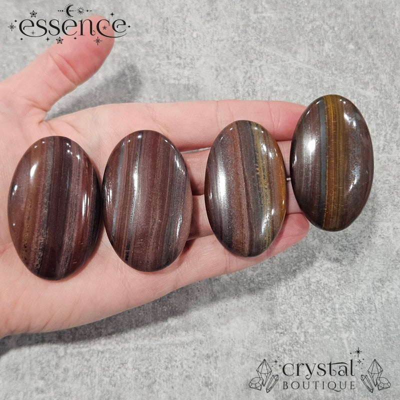 Muggle Stone (Iron Tigers Eye) Palm Stone