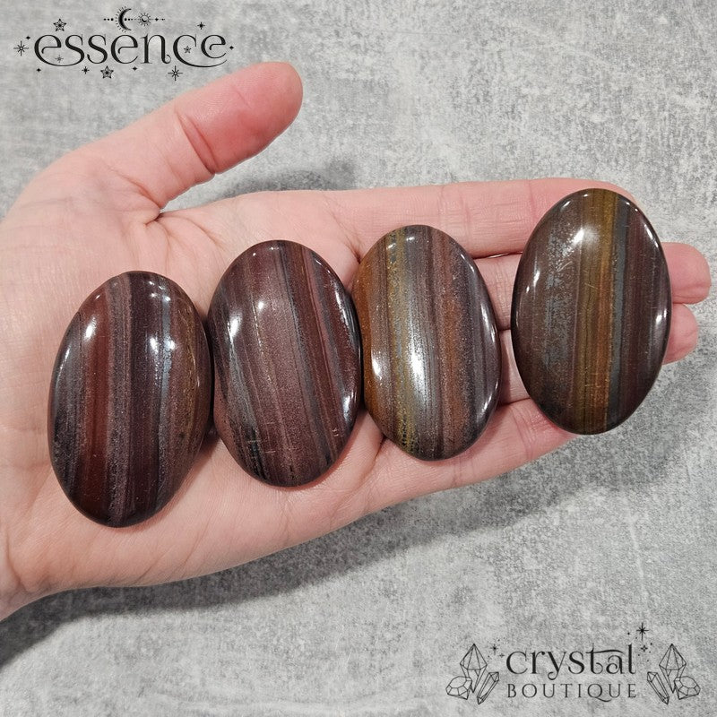 Muggle Stone (Iron Tigers Eye) Palm Stone