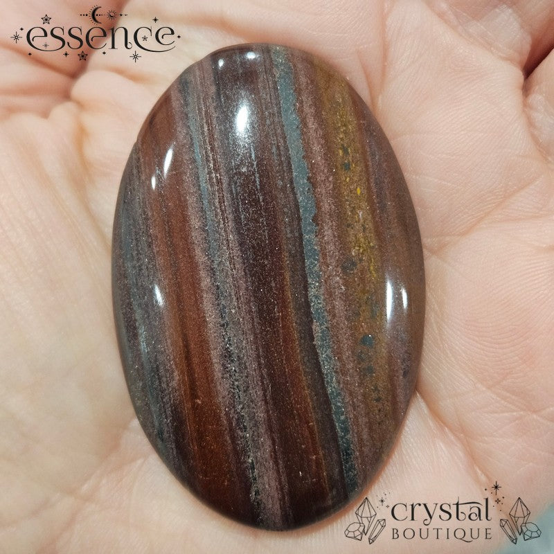 Muggle Stone (Iron Tigers Eye) Palm Stone
