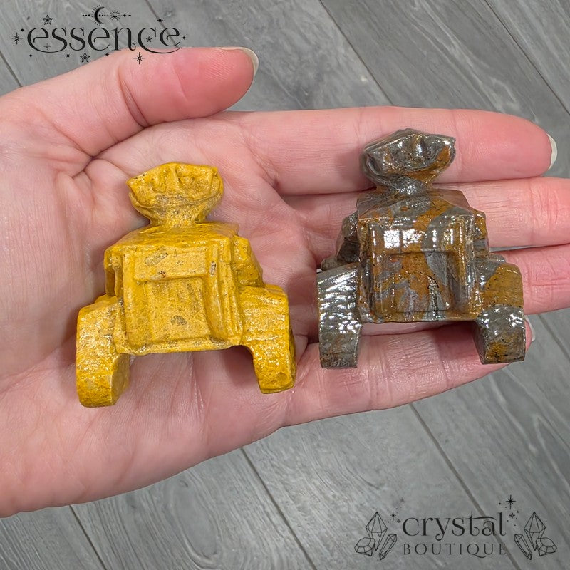 Jasper Robot Carvings