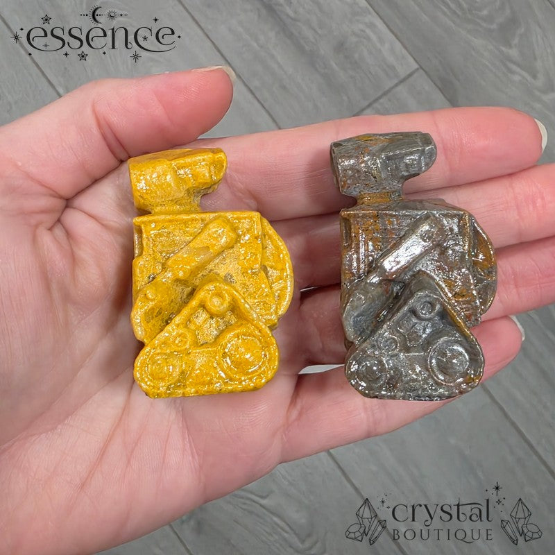 Jasper Robot Carvings