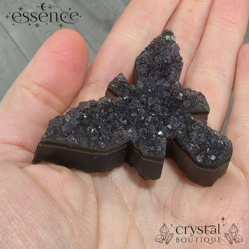 Amethyst Butterfly Carvings