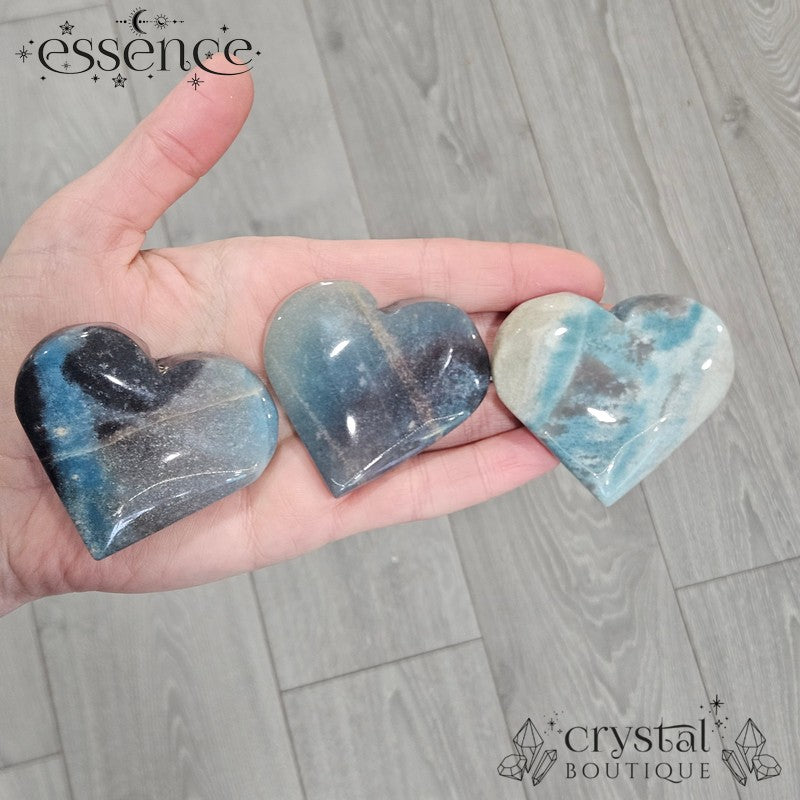 Trolleite Heart Carvings