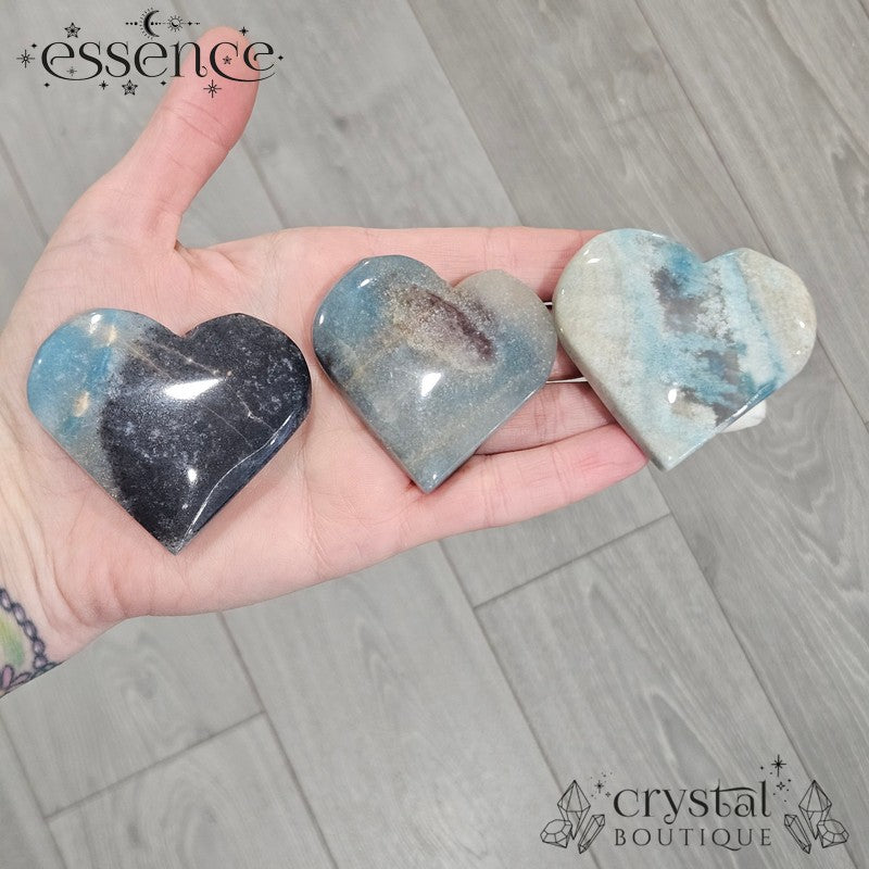Trolleite Heart Carvings