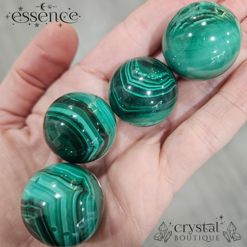 Malachite Spheres