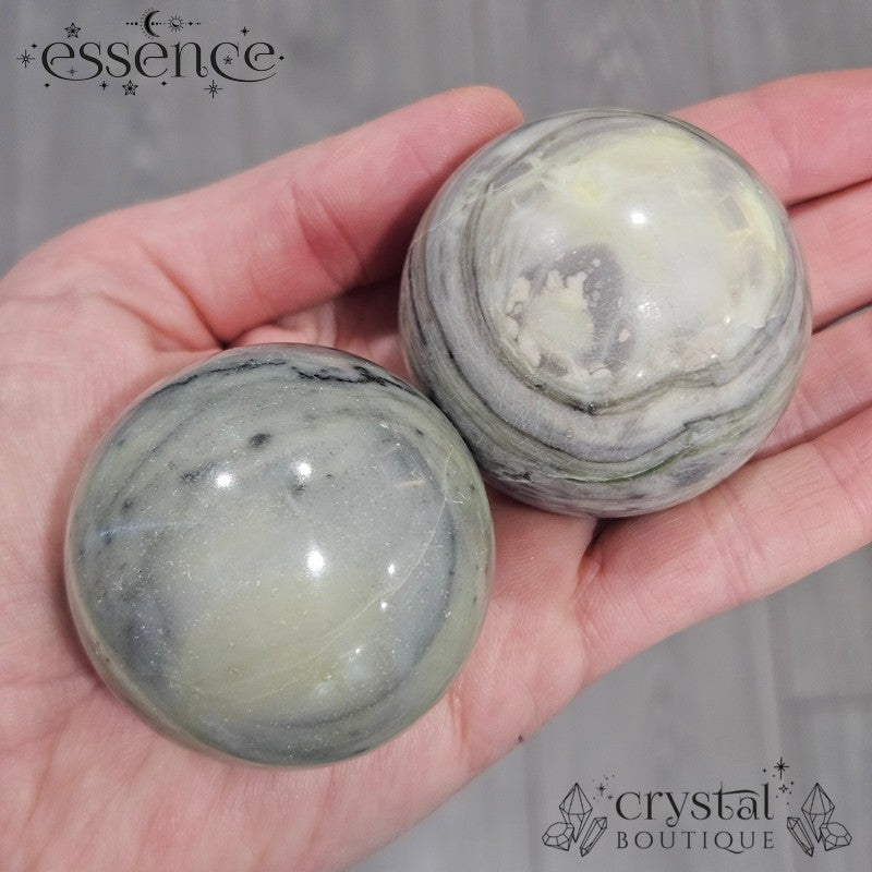 Yellow Serpentine Spheres