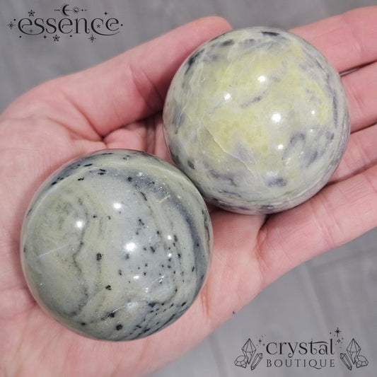 Yellow Serpentine Spheres