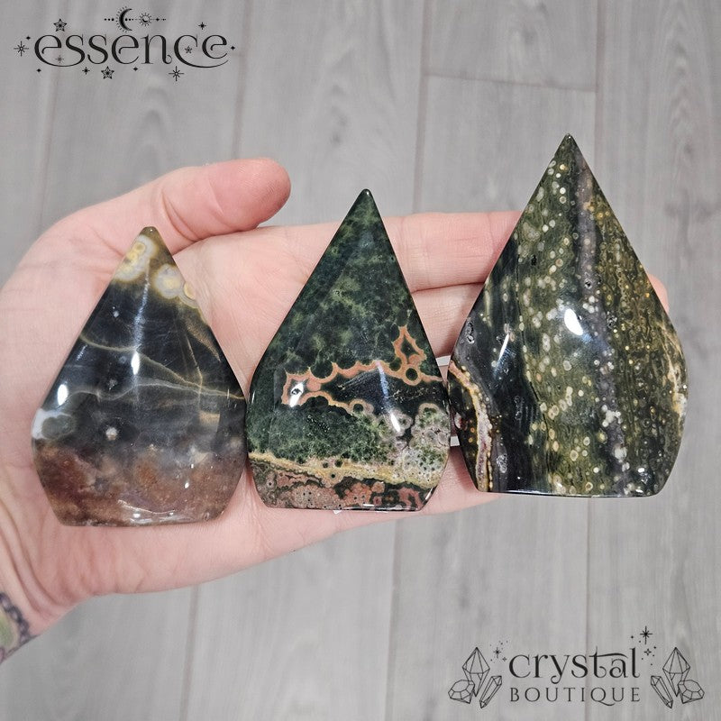 Ocean Jasper Flames